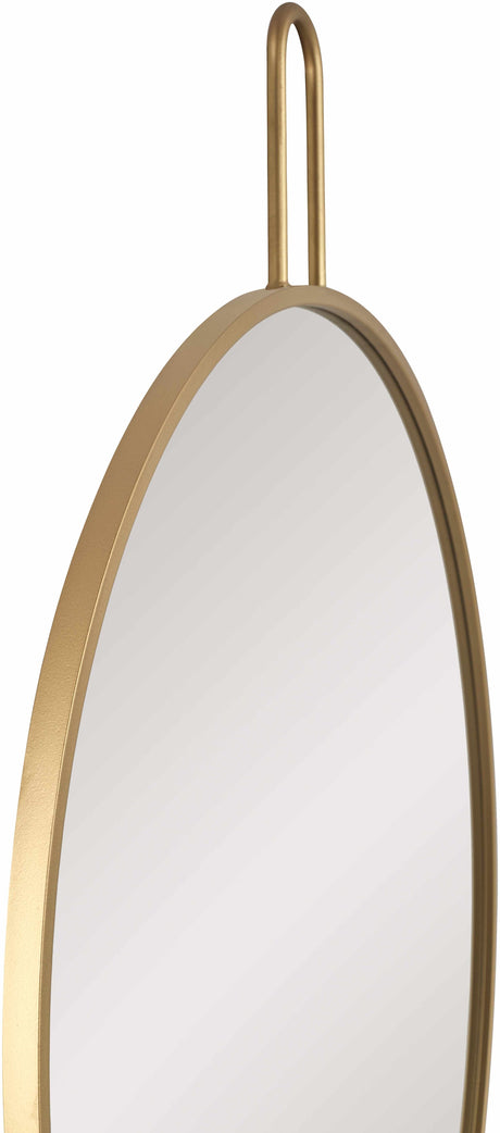 Comaltepec Gold Frame Mirror-Mirrors-Parc Decor