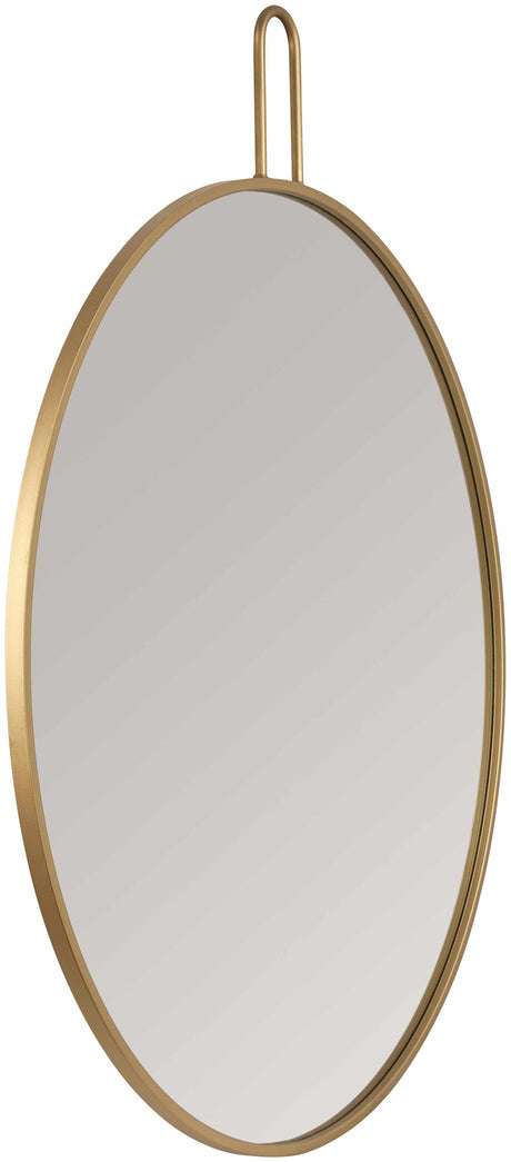 Comaltepec Gold Frame Mirror-Mirrors-Parc Decor