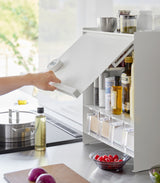 Concealable Spice Rack - Steel