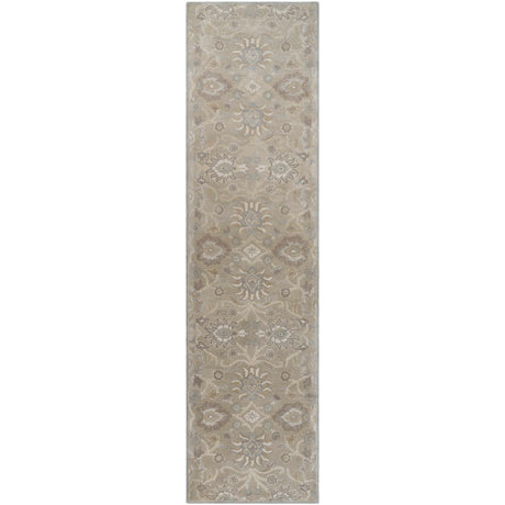 Conesus 1192 Hand Tufted Ivory&Taupe Wool Rug-Rugs-Parc Decor