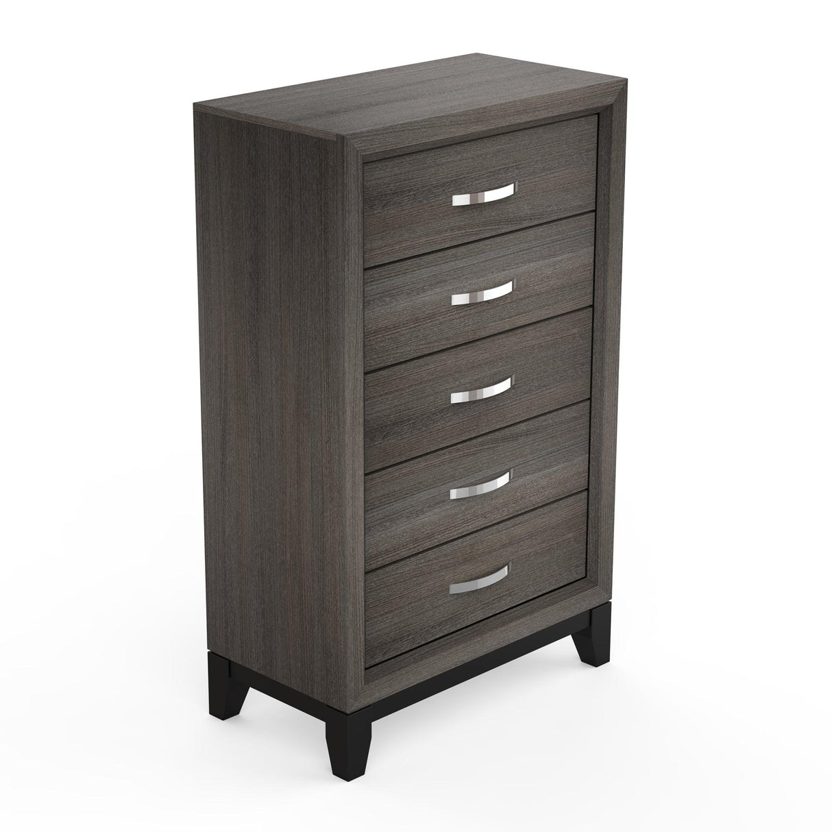 Contemporary 31" Chest with 5-Drawer for Bedroom, Livingroom-斗柜-Parc Decor