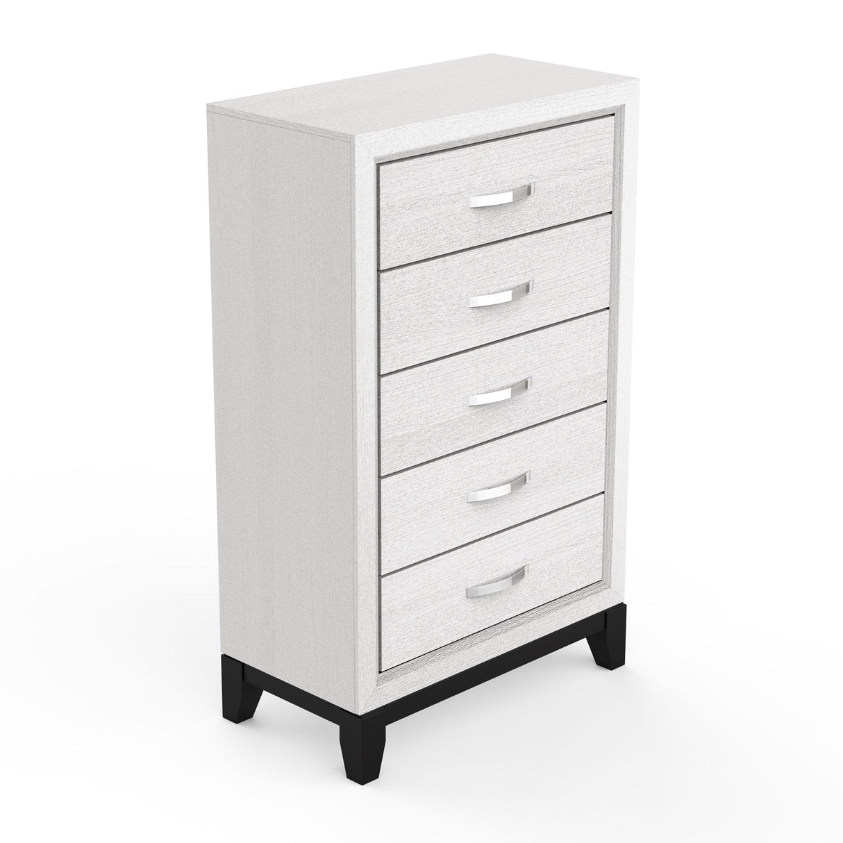 Contemporary 31" Chest with 5-Drawer for Bedroom, Livingroom-斗柜-Parc Decor