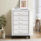 Contemporary 31" Chest with 5-Drawer for Bedroom, Livingroom-斗柜-Parc Decor