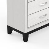 Contemporary 31" Chest with 5-Drawer for Bedroom, Livingroom-斗柜-Parc Decor