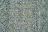 Contemporary Design Gray Hand Knotted Wool Area Rug