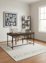 Contemporary Ivory Design Hand Loomed Wool Rug