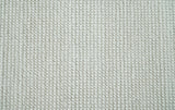 Contemporary Solid Design Ivory Handwoven Wool Area Rug