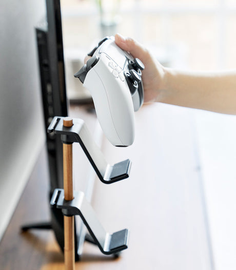 Controller Stand - Steel + Wood