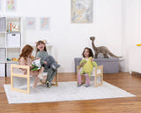 Convertible Table, Chair & Bench Set-Indoor-Parc Decor