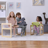 Convertible Table, Chair & Bench Set-Indoor-Parc Decor