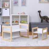 Convertible Table, Chair & Bench Set-Indoor-Parc Decor