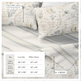 Coral Sea Maze Coastal Quilt Set - Newcomb Collection