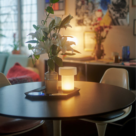 Cordless Mini Drum Lamp-Parc Decor