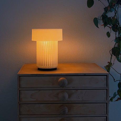 Cordless Mini Drum Lamp-Parc Decor