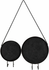 Cotmon Black Iron Frame Mirror-Mirrors-Parc Decor