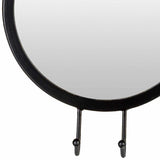 Cotmon Black Iron Frame Mirror-Mirrors-Parc Decor