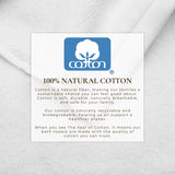 Cotton Border-Stitched 6-Piece Towel Set - Valery Collection