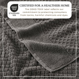 Cotton Diamond Waffle Weave Bath Towel Set - Grayson Collection