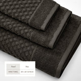Cotton Diamond Waffle Weave Bath Towel Set - Grayson Collection