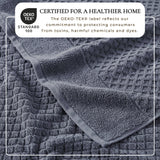 Cotton Diamond Waffle Weave Bath Towel Set - Grayson Collection