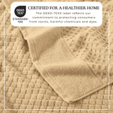 Cotton Diamond Waffle Weave Bath Towel Set - Grayson Collection