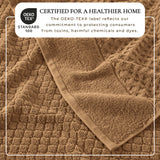 Cotton Diamond Waffle Weave Bath Towel Set - Grayson Collection