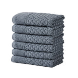 Cotton Diamond Waffle Weave Bath Towel Set - Grayson Collection