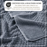 Cotton Diamond Waffle Weave Bath Towel Set - Grayson Collection