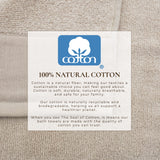 Cotton Linen-Like Border 6-Piece Towel Set – Priya Collection-Bath Towels & Washcloths-Parc Decor