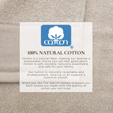 Cotton Linen-Like Border 6-Piece Towel Set – Priya Collection-Bath Towels & Washcloths-Parc Decor