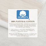 Cotton Linen-Like Border 6-Piece Towel Set – Priya Collection-Bath Towels & Washcloths-Parc Decor