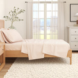 Cotton Solid Flannel Sheet - Nordic Collection