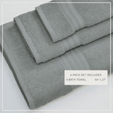 Cotton Terry Bath Towel Set - Cooper Collection