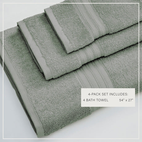 Cotton Terry Bath Towel Set - Cooper Collection