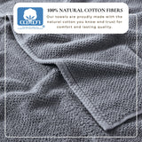Cotton Textured Bath Towel Set - Acacia Collection