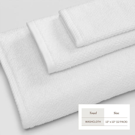 Cotton Textured Bath Towel Set - Acacia Collection
