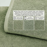 Cotton Textured Bath Towel Set - Acacia Collection