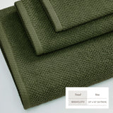 Cotton Textured Bath Towel Set - Acacia Collection