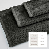 Cotton Textured Bath Towel Set - Acacia Collection