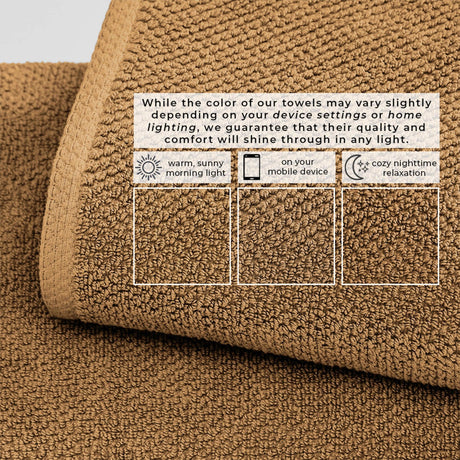 Cotton Textured Bath Towel Set - Acacia Collection
