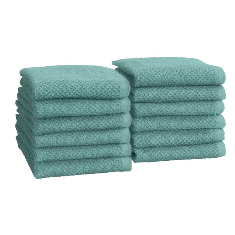 Cotton Textured Bath Towel Set - Acacia Collection-Bath Towels & Washcloths-Parc Decor