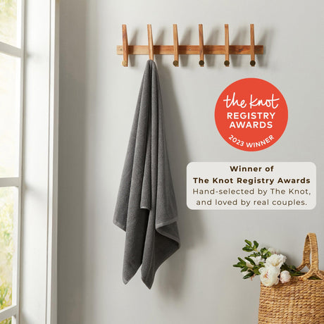 Cotton Textured Bath Towel Set – Acacia Collection-Bath Towels & Washcloths-Parc Decor