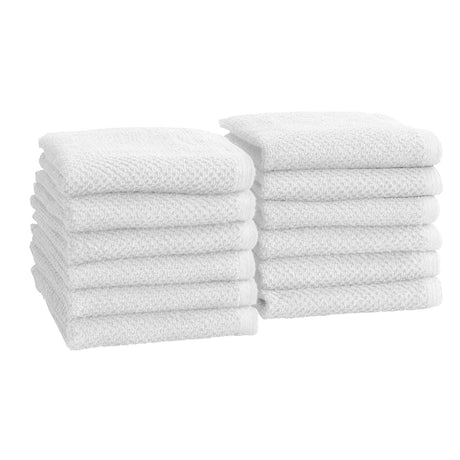 Cotton Textured Bath Towel Set - Acacia Collection-Bath Towels & Washcloths-Parc Decor