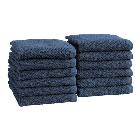 Cotton Textured Bath Towel Set - Acacia Collection-Bath Towels & Washcloths-Parc Decor
