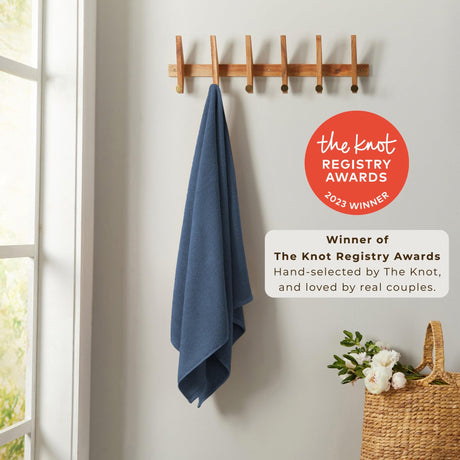 Cotton Textured Bath Towel Set – Acacia Collection-Bath Towels & Washcloths-Parc Decor