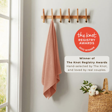 Cotton Textured Bath Towel Set – Acacia Collection-Bath Towels & Washcloths-Parc Decor