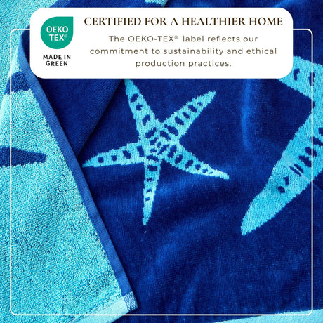 Cotton Velour Beach Towel - Maui Collection