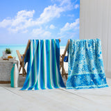 Cotton Velour Beach Towel – Maui Collection-Beach Towels-Parc Decor