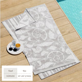 Cotton Velour Beach Towel – Maui Collection-Beach Towels-Parc Decor
