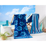 Cotton Velour Beach Towel – Maui Collection-Beach Towels-Parc Decor
